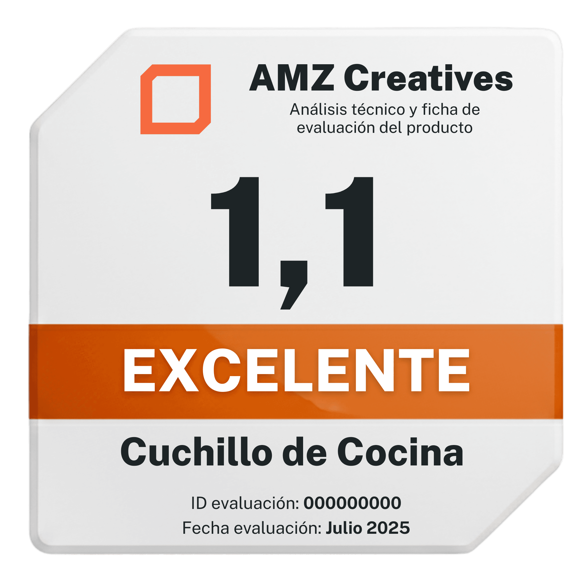 Certificado Excelente