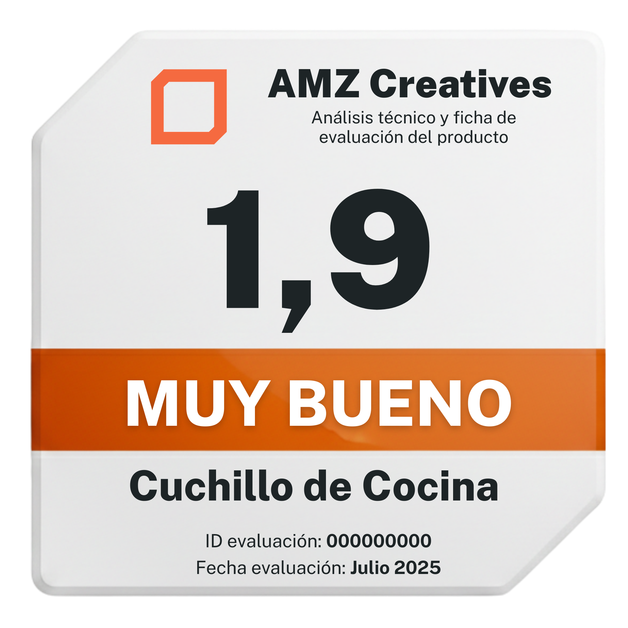 Certificado Muy Bueno