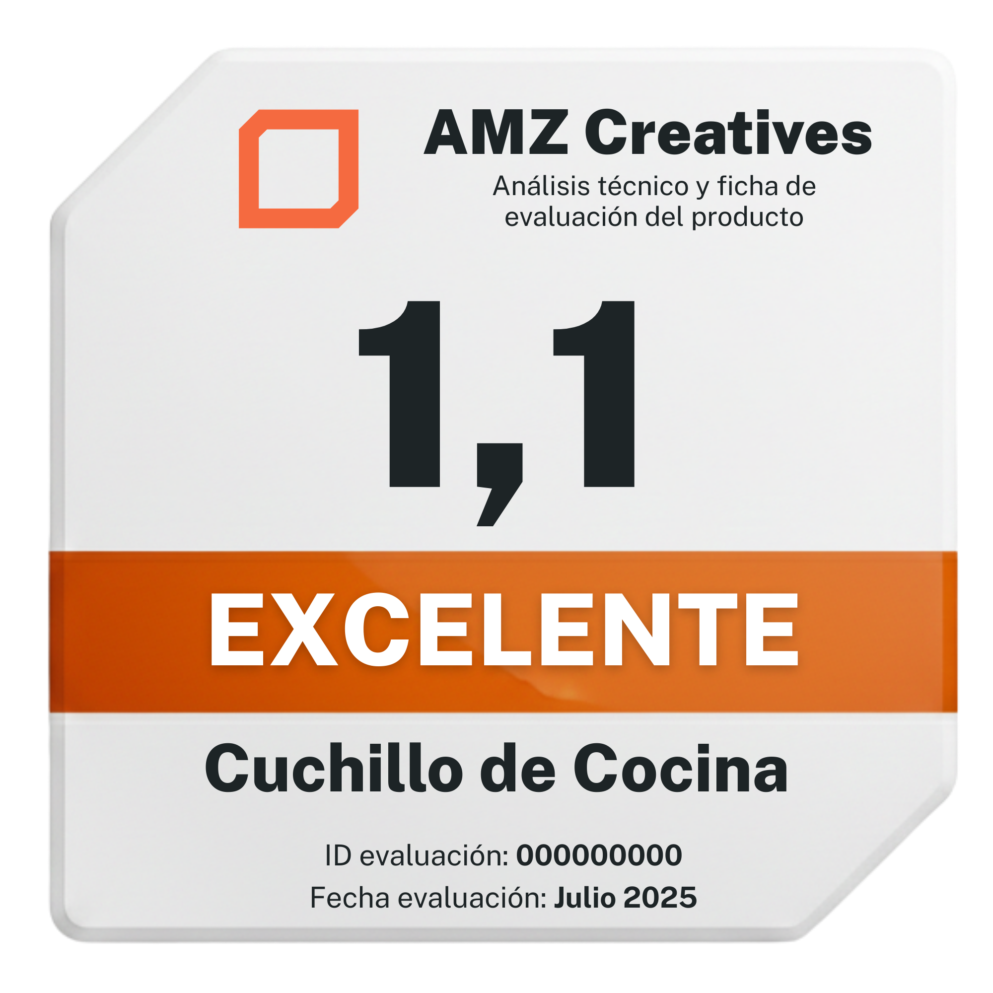 Certificado Excelente